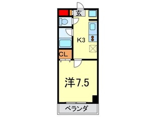 カ－サフェリスの物件間取画像